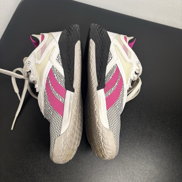 Reebok Nano X Womens Cross-fit Athletic Sneakers Sz 7 Pink/White Training Shoes - Picture 6 of 9